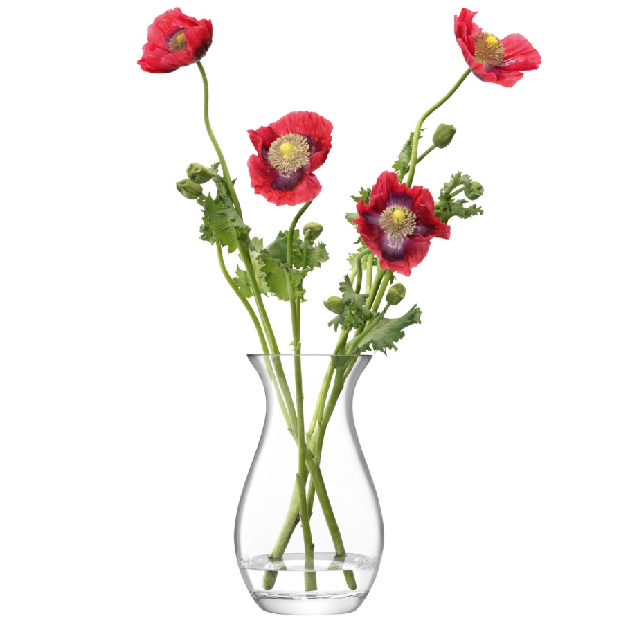 Clear Glass Vase – Classic Shape